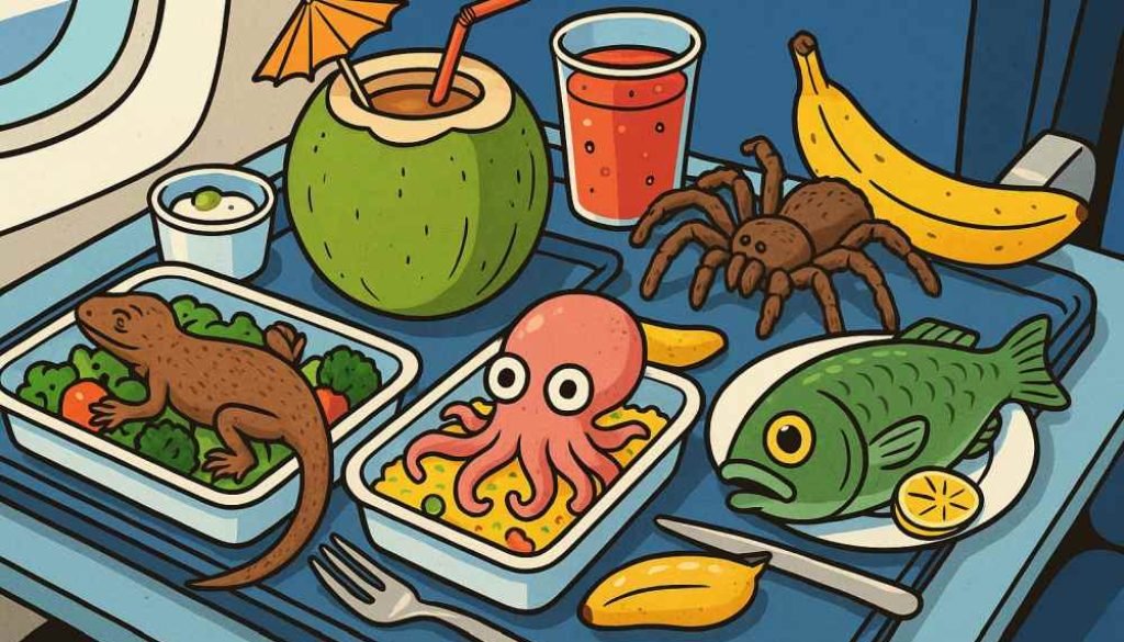 Special meals on planes