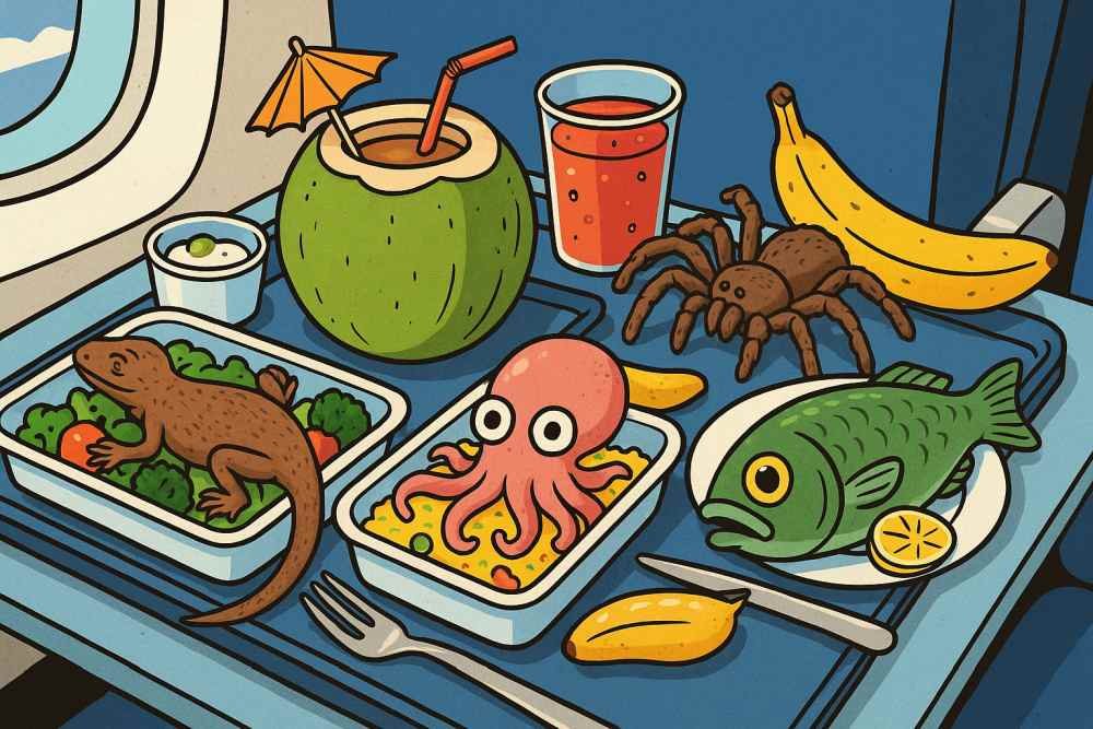 Special meals on planes