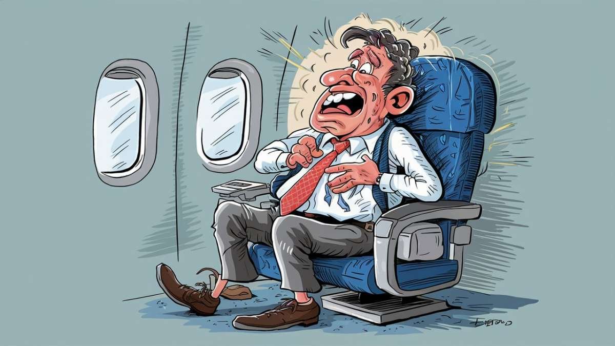 Fear of Flying - Comprehensive Guide to Overcoming it. made with ai