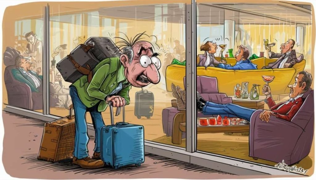 Finding Free Airport Lounges Around the World. by ai