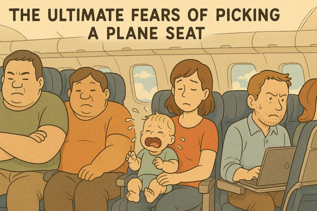 The Seat of Doom: The Ultimate Fears of Picking a Plane Seat