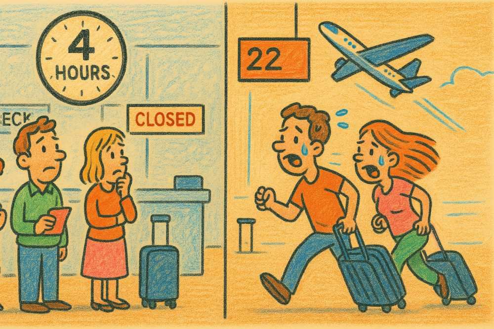 How Early Should You Get to the Airport? The Guide for (Not) Missing Your Flight