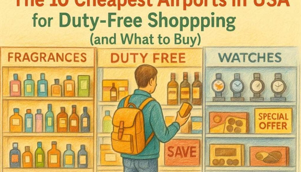 The 10 Cheapest Airports in the USA for Duty-Free Shopping (and What to Buy)