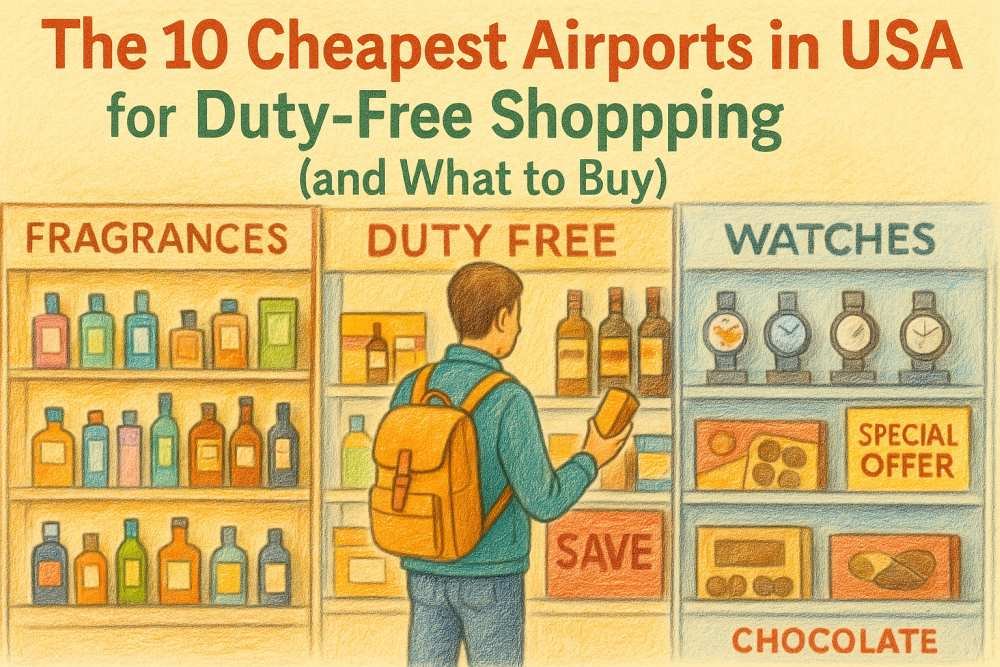 The 10 Cheapest Airports in the USA for Duty-Free Shopping (and What to Buy)